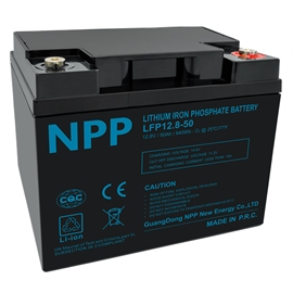NPP Power Litiumbatteri 12V/50Ah (Bluetooth)